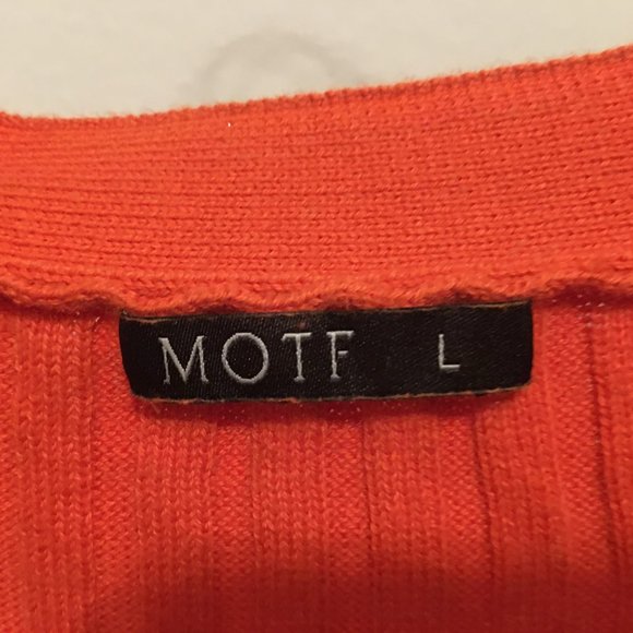 MOTF Premium 100% Cotton Cold Shoulder Cardigan - Picture 3 of 5